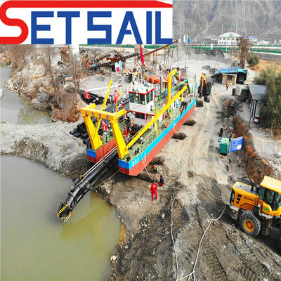 Pompa di sabbia di Shijiazhuang 26 pollici Tritore aspiratore dragaglio dotato di motore diesel