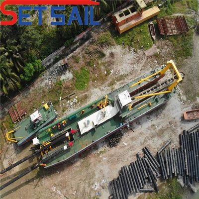 QHCSD-327 Scavatrice di sabbia di aspirazione da 26 pollici Scavatrice di sabbia con 2400 mm di diametro della testa di taglio