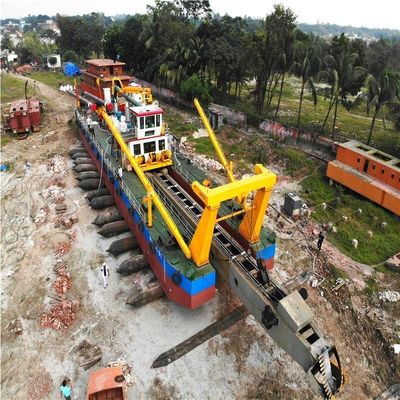 Cummins 1950kw motore principale CTS slot tipo 26inch Cutter Suction Dredger per il dragaggio