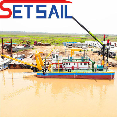 Dredger di aspirazione a taglio a 26 pollici personalizzabile con motore diesel a pompa di sabbia idrociclone