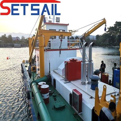 Dredger a aspirazione a taglio da 26 pollici con potenza della testa di taglio da 260 kW e motore diesel Weichai