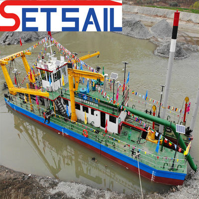 Dredger di sabbia a aspirazione da 26 pollici con sistema PLC Siemens Efficienza e prestazioni