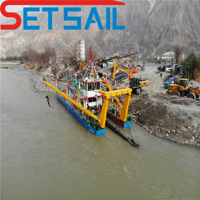 Pompa industriale Shijiazhang 24 pollici Cutter Suction Dredger per il pompaggio di fanghi pesanti