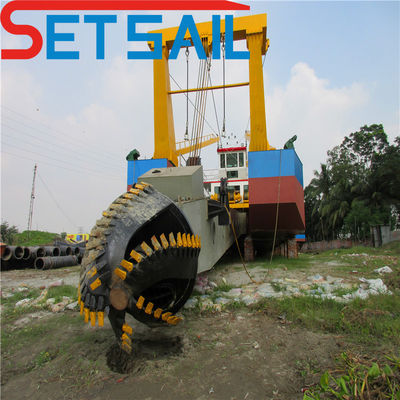 Pompa industriale Shijiazhang 24 pollici Cutter Suction Dredger per il pompaggio di fanghi pesanti