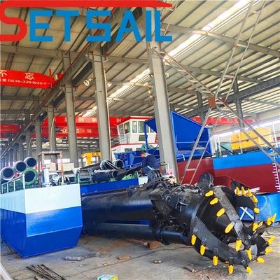 Pompa industriale Shijiazhang 24 pollici Cutter Suction Dredger per il pompaggio di fanghi pesanti