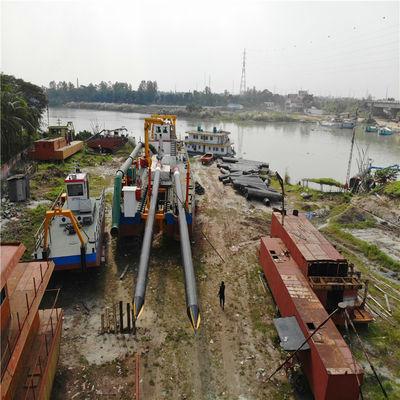 Dredger a aspirazione da 24 pollici da taglio 2190kw Potenza del motore principale 2050 mm Diametro della testa da taglio