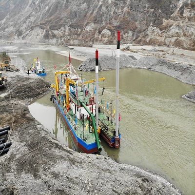Dredger di aspirazione a taglio di 24 pollici ad alta capacità con motore principale da 2190 kW