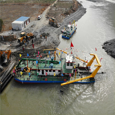 Dredger di aspirazione a taglio di 24 pollici ad alta capacità con motore principale da 2190 kW