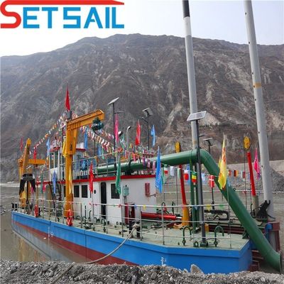 Motore diesel 24 pollici Cutter Suction Sand Dredger personalizzazione e richiesta personalizzata