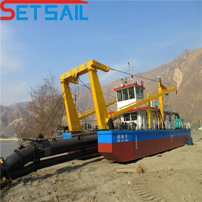 Motore diesel 24 pollici Cutter Suction Sand Dredger personalizzazione e richiesta personalizzata
