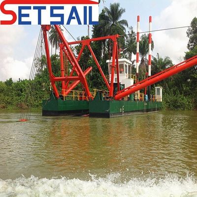 Profondità totale 2,7 m QHCSD-363 Scavatrice di sabbia fluviale completamente automatica per il scavataggio dei serbatoi