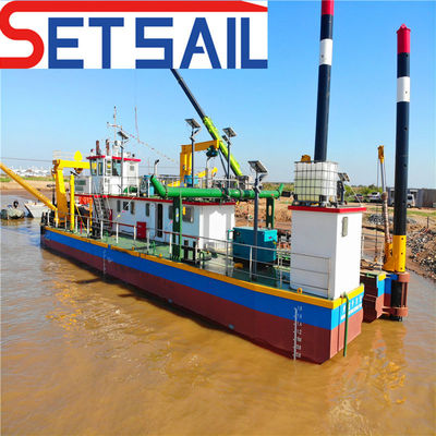 Dredger di sabbia a aspirazione da 20 pollici con pompa subacquea e potenza della testa da 170 kW