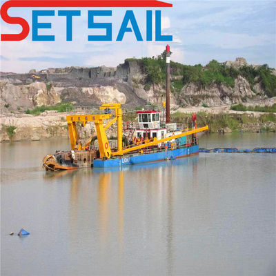 1800.00cm * 380.00cm * 250.00cm Dredger idraulico a aspirazione da 24 pollici