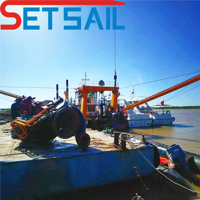 1800.00cm * 380.00cm * 250.00cm Dredger idraulico a aspirazione da 24 pollici