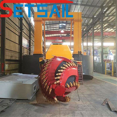 1800.00cm * 380.00cm * 250.00cm Dredger idraulico a aspirazione da 24 pollici