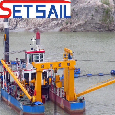Dredger di sabbia a aspirazione da 20 pollici con profondità e capacità di dragaggio personalizzabili