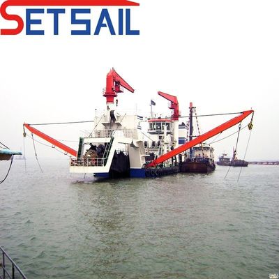 Dredging del fiume Dredger di sabbia da 24 pollici con capacità di 1100 metri cubi Dredging profondità 20m