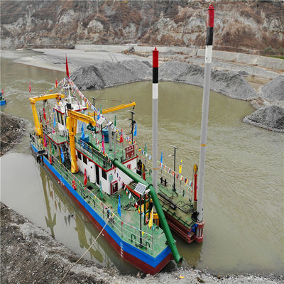 Siemens PLC System 24 Inch Cutter Suction Dredger con flusso d'acqua di 5500 metri cubi