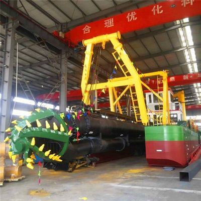 Siemens PLC System 24 Inch Cutter Suction Dredger con flusso d'acqua di 5500 metri cubi