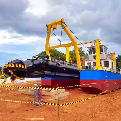 Siemens PLC System 24 Inch Cutter Suction Dredger con flusso d'acqua di 5500 metri cubi