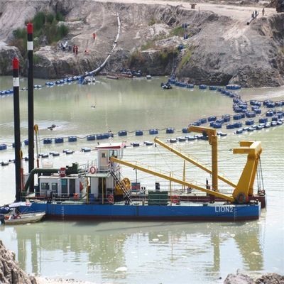 30 giorni di ritorno rimborsi durabile Cutter Suczione Dredger di sabbia fluviale con Rexroth idraulica