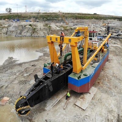 30 giorni di ritorno rimborsi durabile Cutter Suczione Dredger di sabbia fluviale con Rexroth idraulica