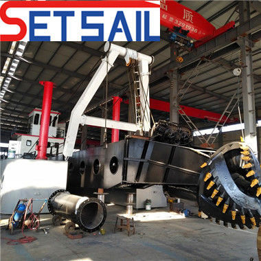 30 giorni rimborso 20 pollici di capacità 800m3 river sand dredger con slot CTS e pompa subacquea