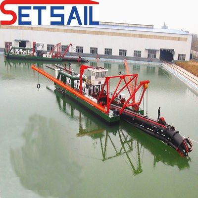 650 mm di diametro del tubo di aspirazione Scavatrice idraulica per l'estrazione di sabbia da bacino