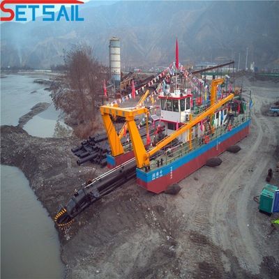 20 pollici Setsail River Cutter Suction Sand Dredger con e 1500m Distanza di uscita