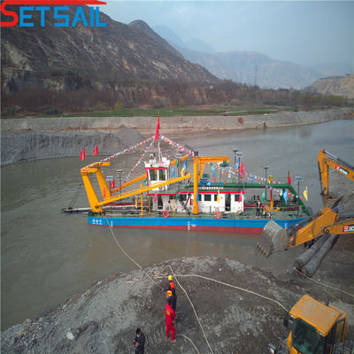 20 pollici Setsail River Cutter Suction Sand Dredger con e 1500m Distanza di uscita
