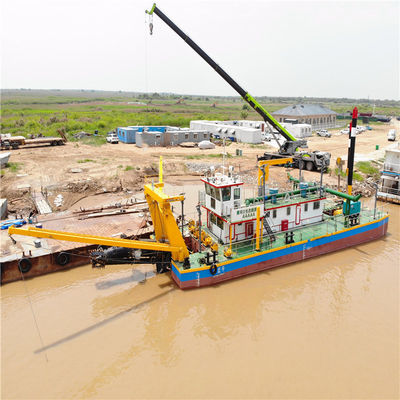 Cummins Motore Diesel 24 pollici Cutter Suction Dredger per l'estrazione di sabbia nei fiumi