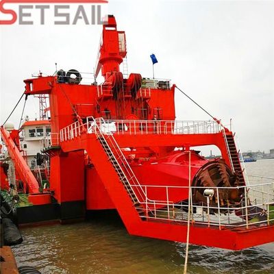 Motore diesel personalizzabile 24 pollici Cutter Suction Sand Dredger con pompa sottomarina