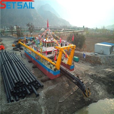 41m lunghezza totale motore idraulico tagliabagno aspiratore con motore Cummins diesel