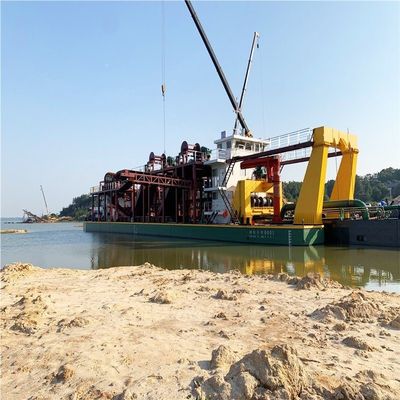 3900.00cm * 860.00cm * 200.00cm Set Velo Cutter Head Dredger con 1100m3 Capacità