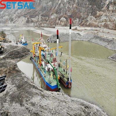 1100m3 Capacità 24 inch Cutter Suction River Sand Dredger con politica di rimborso di 30 giorni