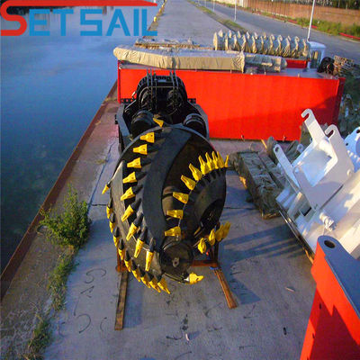 1100m3 Capacità Siemens PLC River Sand Dredger Nave per le vostre esigenze di produzione di sabbia