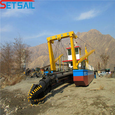 300kw Potenza della testa del tagliabagno QH-D78 24 pollici Dredging River Sand Machinery per il dragaggio