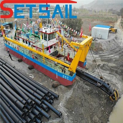 1800 M3/h Capacità di taglio idraulico Scavatrice di aspirazione per il servizio post-vendita permanente