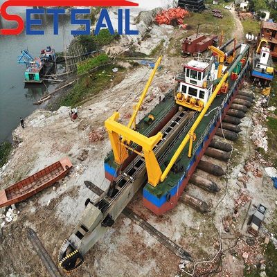 26 pollici Full Hydraulic Cutter Suction Dredger Navi 1200 metri cubici all'ora Capacità
