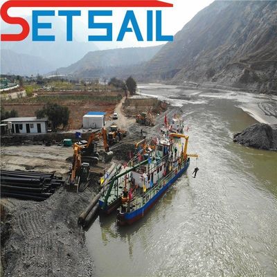 70 Paesi' Set Sail Cutter Suction Dredger con distanza di scarico di 100m-6000m