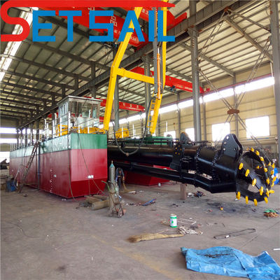 Dredger idraulico di sabbia di capacità 6000 m3 per il serbatoio del porto di River Lake