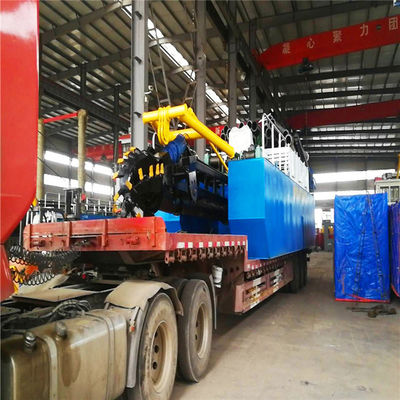 Valuta USA Distanza massima di scarico 6 chilometri Cutter Suction Dredger per le Filippine