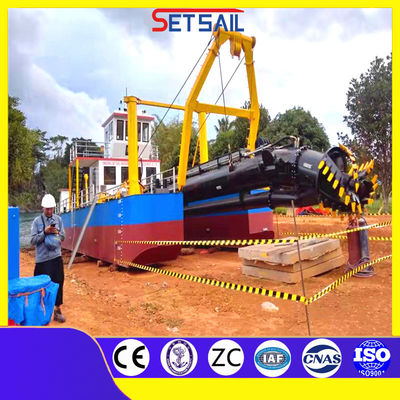 River Cutter Suction Sand Dredger per la personalizzazione del fango del lago e opzione di pagamento completo