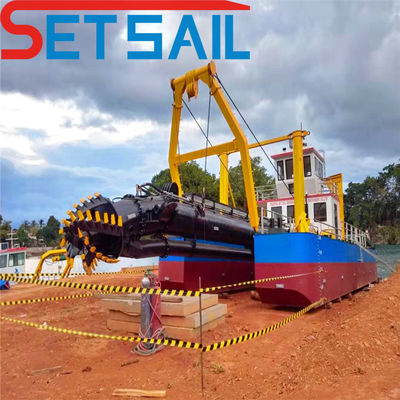 Qihang Professional Cutter Sand Dredger con sistema Siemens PLC e tipo idrociclone
