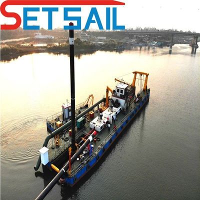 Qihang Professional Cutter Sand Dredger con sistema Siemens PLC e tipo idrociclone