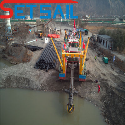 Qihang Professional Cutter Sand Dredger con sistema Siemens PLC e tipo idrociclone