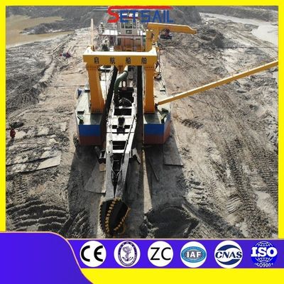Qihang 20m profondità di dragaggio taglio aspirazione fanghi dragaggio lunghezza totale 38m
