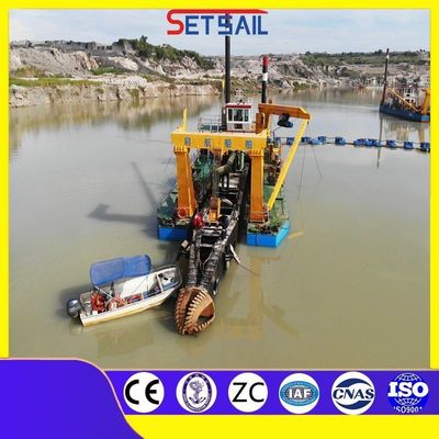 450-600 mm di diametro del tubo di scarico 24 pollici Cutter Suction Dredger per l'estrazione mineraria pesante