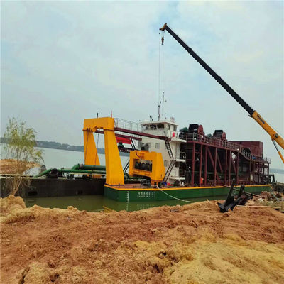 Soluzione del progetto di dragaggio Dredger ad aspirazione a taglio personalizzato con profondità di dragaggio da 4m a 25m