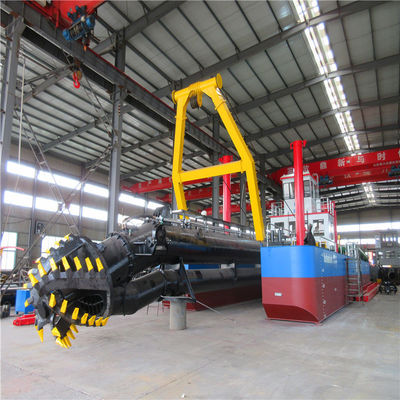Soluzione del progetto di dragaggio Dredger ad aspirazione a taglio personalizzato con profondità di dragaggio da 4m a 25m